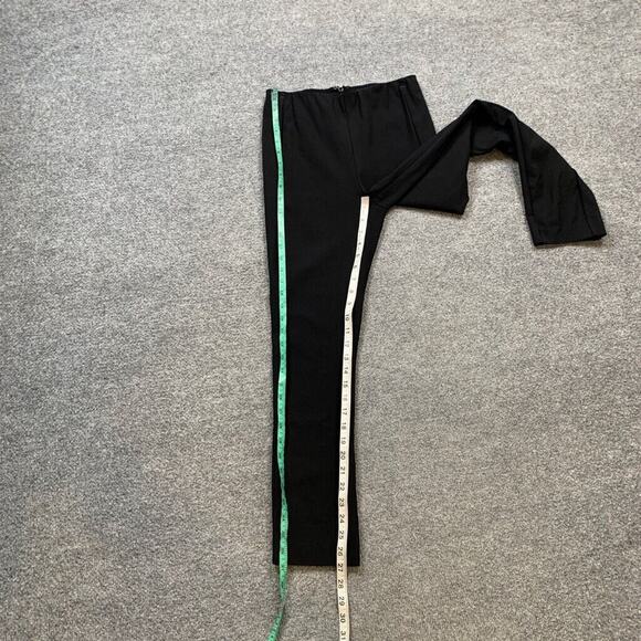 Rag & Bone NY Pants Womens 4 Black Pleated Skinny Back Zip Stretch Waist Trouser - Picture 4 of 9